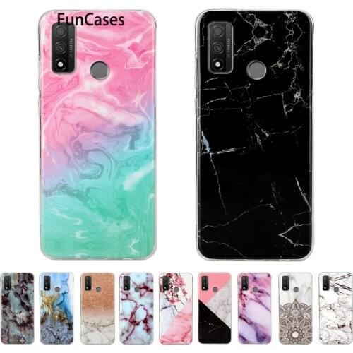 Pattern Cases For Huawei P Smart Z Marble Soft Silicone Protector Case Huawei cellular Y9 Prime 2019 P Smart 2020 Enjoy 9 Plus