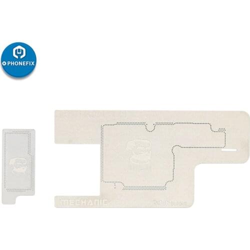 MECHANIC IPX 3D BGA Reballing Stencil Kit for iPhone XS MAX Motherboard Layered Welding Tool Tin Template Reballing Plate
