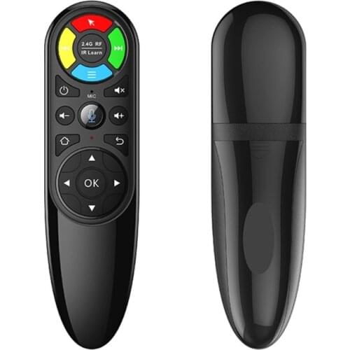 For Smart TV Set-top Box Computer Gyroscope Voice Remote Controller 2.4G Wireless Voice Control Sensing Air Remote Mouse