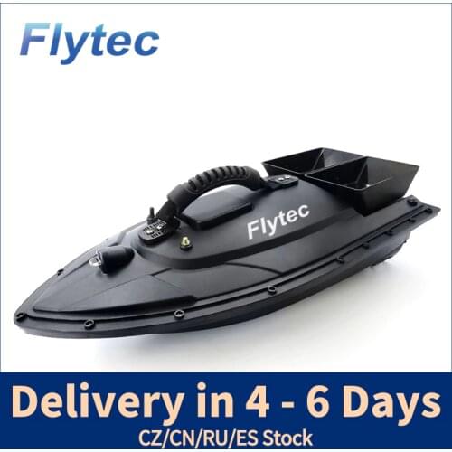 Flytec 2011-5 New Ungrade RC Bait Boat Fishing Tools Finder 1.5kg Loading 500m Remote Control Fishing Bait Boat RC Boat