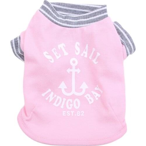 Dog Cat Shirt Vest Pet Puppy T-shirt Pajamas Night Shirt Apparel for Dogs Cats 5 Sizes 2 Colours