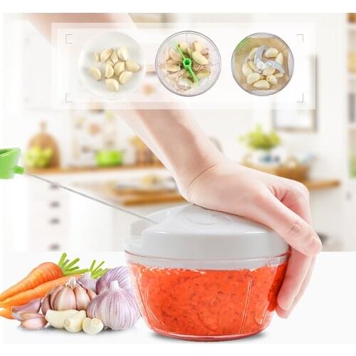 Manual Garlic Press Peeler Multifunction Vegetable Grater Meat Cutter Fruit Grinder Kitchen Accessories Chopper