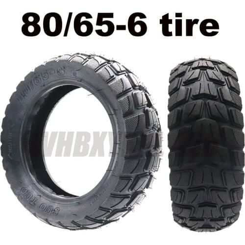 10 inch Electric Scooter Tire 80 / 65-6 Outer Tire 10 Inch 10x3.0 / 2.50 Universal Upgraded Off-Road SUO TUO Tire Parts