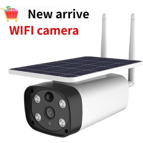 Y8-SL Solar Panel WIFI Camera 1080P HD Wire-Free Battery IP Camera Outdoor IP66 WaterProof 2MP Security