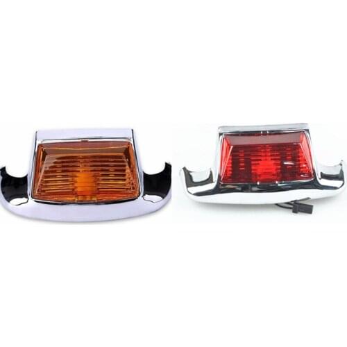 Auxiliary Front Mud Guard Trim Fender Light Motorcycle For Harley Electra Glide Heritage Softail FLHT Standard