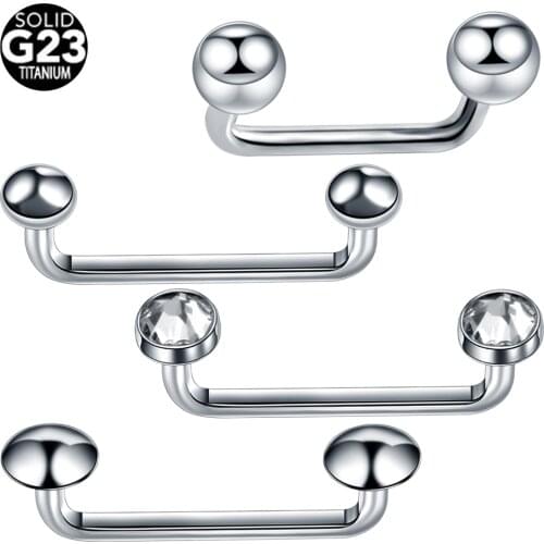 1Pc 100% G23 Titanium Micro Dermal Piercing Crystal Dermal Anchor Piercings Top Internal &External Skin Diver Surface Piercing