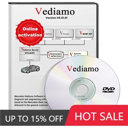 2021 Vediamo 5.01.01 Engineering Software For MB STAR C4 SD C5 Offline programming Bypass TIPS SCN VEDOC CODING