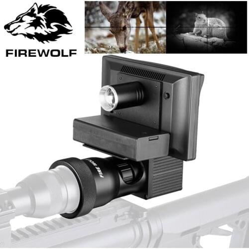 5.0 Inch Display Siamese Night Vision HD 1080P Scope Video Cameras Infrared illuminator Riflescope Hunting Optical System
