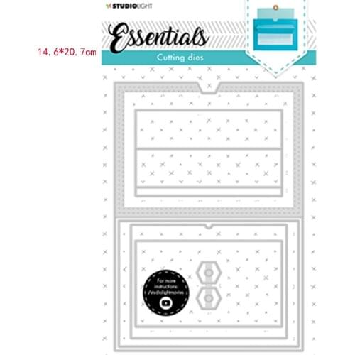 CH 2021 New Arrival Frame Metal Cutting Dies Stencils for DIY Scrapbooking/photo Album stamps Decorative Embossing DIY Paper