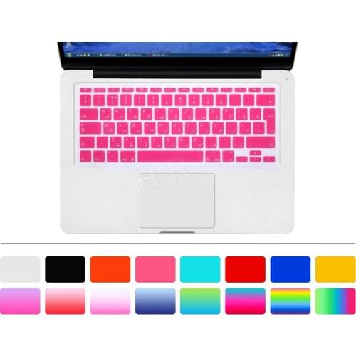 For Apple MacBook Air 11.6 Inch 11" A1465/A1370 EU UK Arabic Alphabet Soft Silicone Persian Keyboard Protector Cover Skin