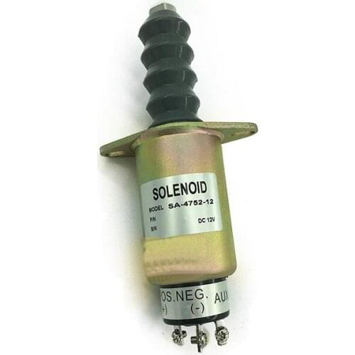 12V Fuel Stop Solenoid Valve SA4752-12 for Woodward 2003 6months Warranty