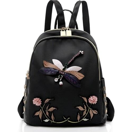 Женские рюкзаки с вышивкой FXZLLQ China At AliExpress