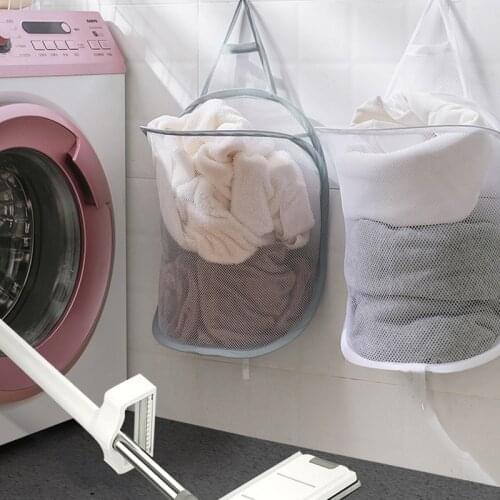 Baby Laundry Basket Dirty Clothes Storage Basket Clothes Organizer Basket Bathroom Accessories Punch Free Laundry Storage Box