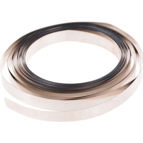 500cm Pure Nickel Strip Tape For For 18650 AAA AA Battery Spot Welding Compatible For Spot Welder Machine 8mm x 0.1mm