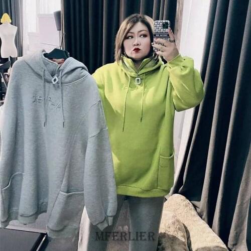 Женские длинные толстовки Mferlier China At AliExpress