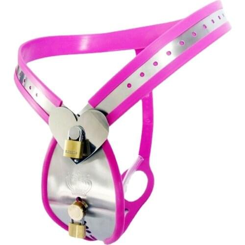 Male Chastity Belt Sissy New Designed Device Stainless Steel Lock Sex Toy for Men Chastity Device with Anal Beads and Catheter