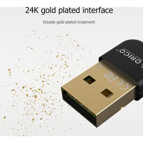 ORICO BTA-403 USB Bluetooth Adapter BT4.0 Dongle Music Sound Receiver Transmitter for Laptop Desktop PC Computer