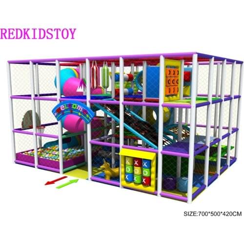 Shipped to U.S.A Custom-made Three Floors Indoor Play Maze for Children HZ-81128