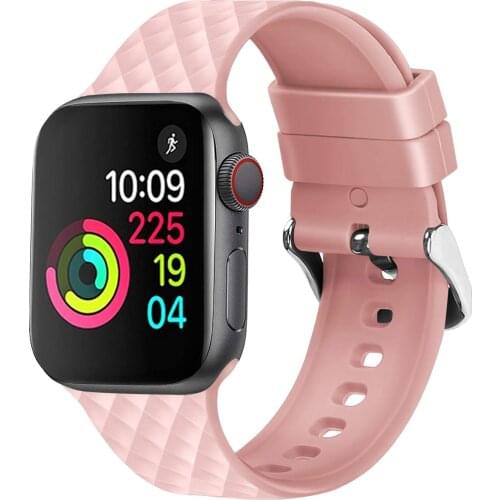 Solo Loop for Apple Watch Band 44mm 40mm iWatch Band 38mm 42mm Elastic belt Silicone bracelet Apple watch serie 6/5/4/3/SE Strap