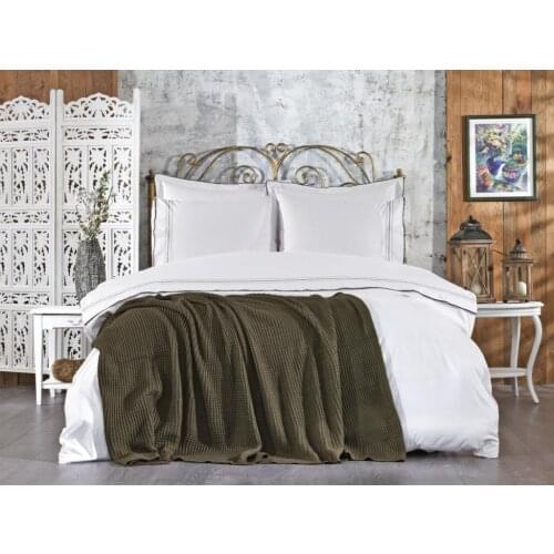 Lama Luxury Embroideried Bridal Set 7 Piece Dark Green