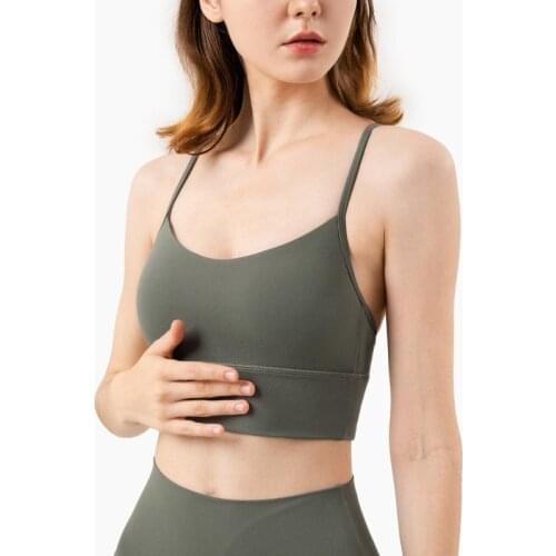 Sexy Women Sports Bra Tights Fitness Yoga Vest Female Cross Crop Top Push Up Run With Removable Chest Pad High Impact Shockproof