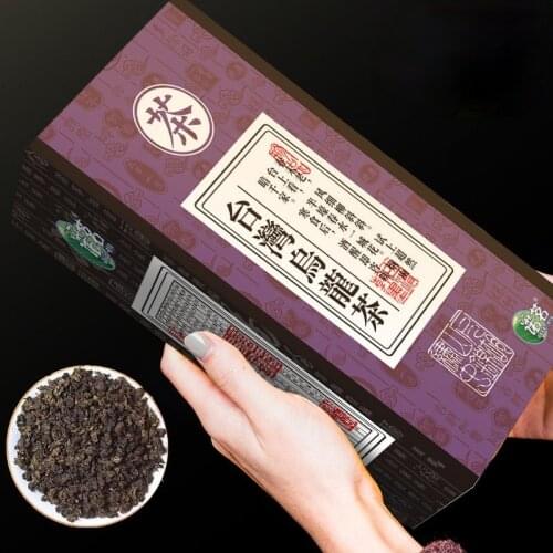 Taiwan frozen top oolong tea new tea peach aroma strong alpine tea loose luxury gift box set