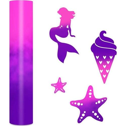 Vinyl Heat Thermal Transfer Iron On DIY Garment Film Silhouette Paper Fabric Sublimation Products Heat Transfer Vinyl Sticker