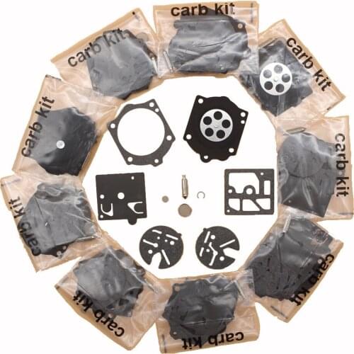 10 Bags Carburetor Diaphragm Repair Kit For STIHL 015 015AV 015AVE 015AVQ 015L 015LQ Walbro K10-HDC HDC-17 HDC-17A HDC-17B