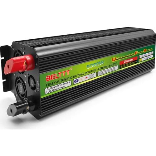 BELTTT solar power inverter 5000W UPS power inverter inductive load DC12V to AC220V