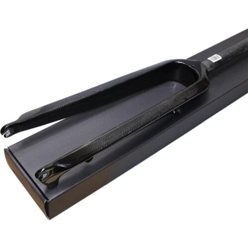 Free fast shipping Tapered 3k Black full carbon fork mtb / carbon fork 26 /27.5/29er hard mountain