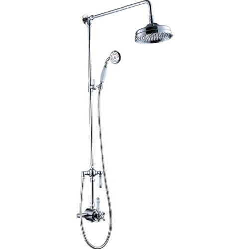 British thermostatic rain shower set bathroom accessories