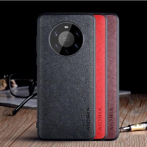 Case for huawei mate 40 Pro Plus funda luxury Vintage Leather skin cover for huawei mate 40 pro plus case coque capa