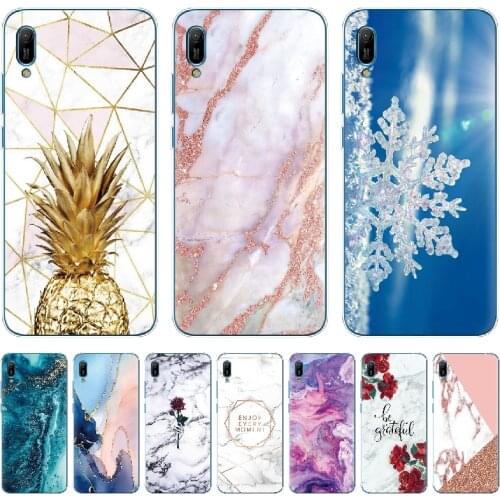 Case For Huawei Y6 2019 Silicone TPU Cover Soft Phone case For Huawei Y6 Pro 2019 MRD-LX1 MRD-LX1F Y 6 pro Y6Prime Case 6.09inch