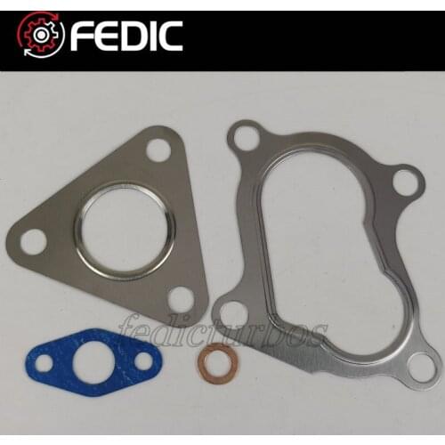 Turbocharger gasket kit RHF4H VT10 1515A029 VC420088 Turbo metal kits for Mitsubishi L 200 2.5TD 133 HP 4D5CDI 2477 ccm 2005