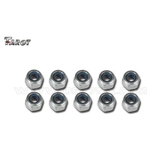 Tarot M3 Nylon Lock Nut (10) TL2733