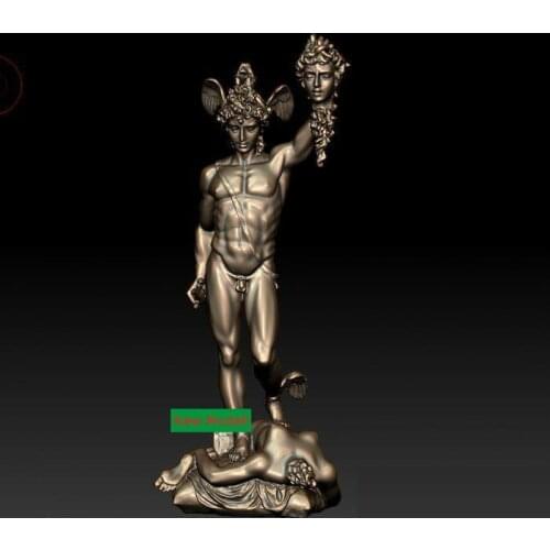 New model 3D model for cnc or 3D printers in STL file format Perseus of Macedon