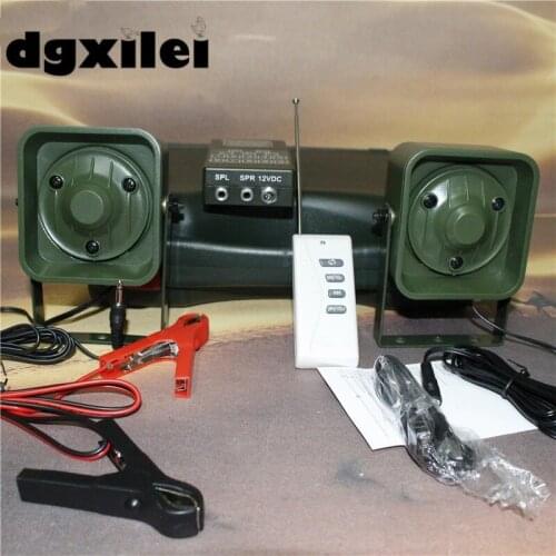 Wholesale Russian Outdoor Hunting Decoys 210 Sounds 50W 150Db Bird Caller Decoy With Remote Controller From Xilei