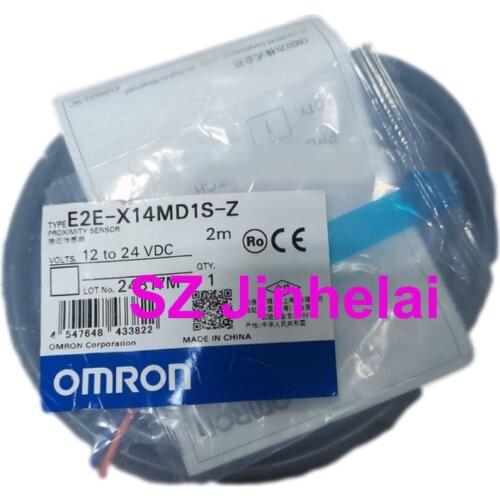 OMRON E2E-X14MD1S-Z Authentic Original Proximity Switch Sensor 2M 12-24VDC