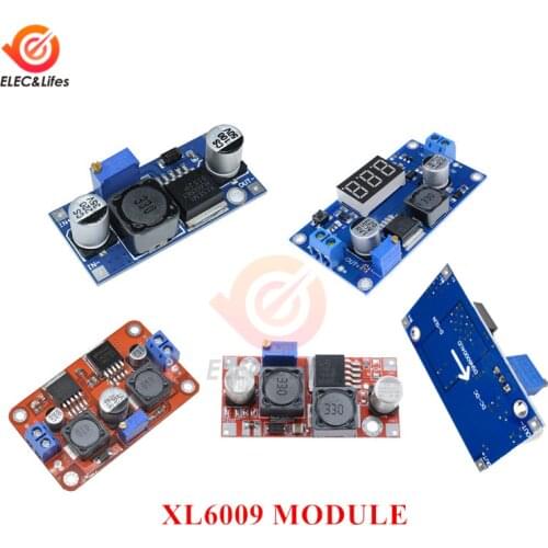 XL6009 Step Up Step Down Power Supply Module Adjuatable DC-DC 4.5-32V to 5-35V Buck Boost Converter Module Replace LM2577