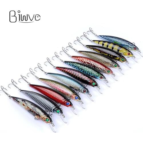 Biwvo 11cm Jig Minnow For Fishing Lures Ice Fishing Hard Accessories Wobblers Winter Everything For Fishing Isca Artificial
