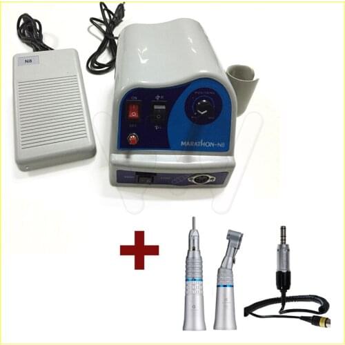 Dental Micromotor N8 Marathon Polishing with Straight & Contra Angle Handpiece