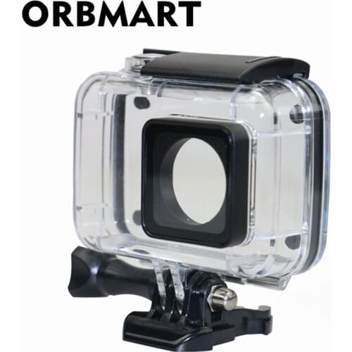 ORBMART Diving 40m Waterproof Case For 4K Xiaomi Yi 2 Xiaoyi 2 Underwater Protective Housing