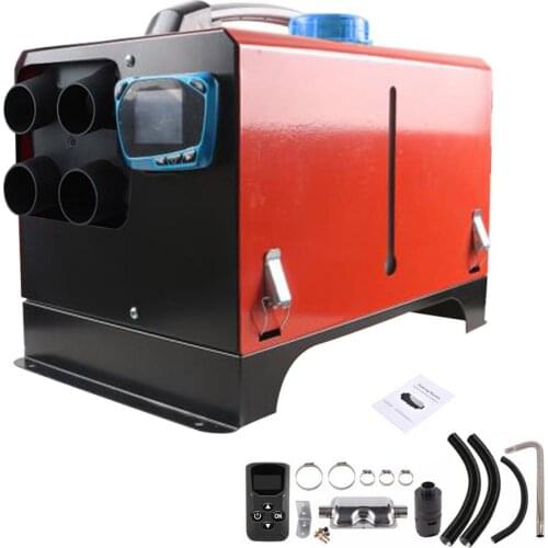 12V 24V 8KW Auxiliary Heater Diesel Heater Websato Eberspacher LCD Low-noise Monitor Thermostat Air Heating For Motor