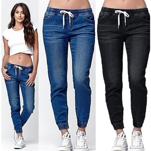 Womens jeans for women jeans Womens pants Womens jeans High waist jeans Autumn Pencil Pants Ccowboy Pants