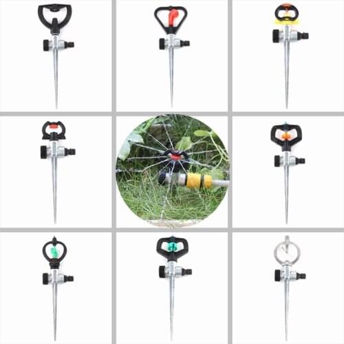 1Pcs Irrigation Spray Nozzle 1/2'' 3/4'' Male Thread Greenhouse Drip Sprinkler 360 Rotary Nozzle Garden Watering Sprinkler