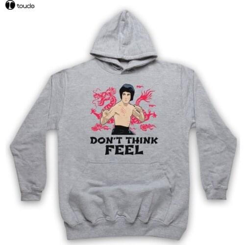 2019 fashion man Hoodies BRUCE LEE DON'T THINK FEEL DRAGON UNOFFICIAL ENTER THE ADULTS & KIDS HOODIESWEATSHIRT
