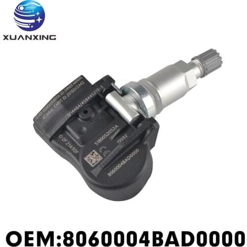 8060004BAD0000 TPMS Tire Pressure Sensor Monitoring System 433MHz For Trumpchi GA3 GA3 S GA6 GA8 GS4