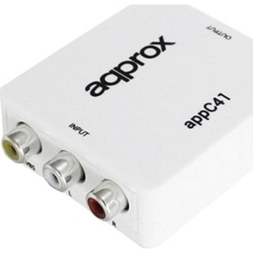 RCA to HDMI Adapter approx! APPC41 White