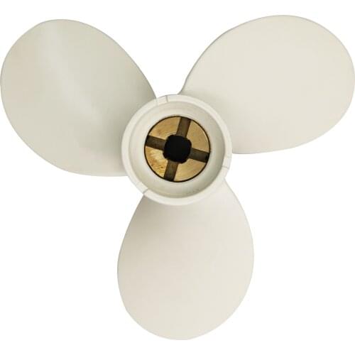 Free shipping 9x7 1/2 for Hidea 6-8hp Aluminium propellers Pin Drive hidea boat accessories marine propellers