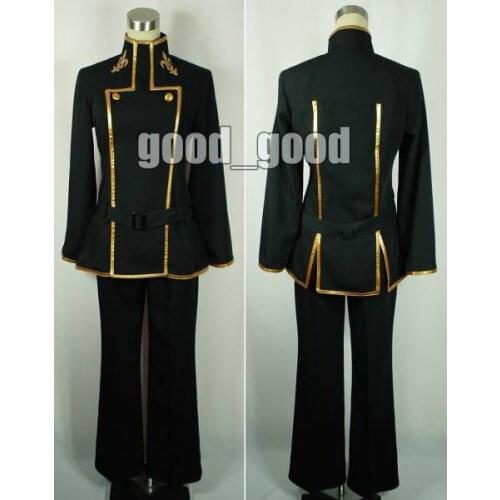 Free mail kisscos rebellious chain CODE GEASS cos the trim ford academy boys uniform cosplay costume